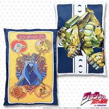 Jojo S Bizarre Adventure Tarot Cushion The World Anime Toy Hobbysearch Anime Goods Store Jojo tarot cards are jojo stand cards that are inspired by japanese male cartoon series depicting the writings of hirohiko araki. jojo s bizarre adventure tarot cushion