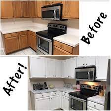 Praying that once the scratches are covered, we can stay away from them long enough to let them harden and do their thing. Diy Kitchen Counter Tops Faux Granite Valspar Cabinet Enamel Room Interior Living Room Interior Interior Design Trends