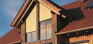 Schrage Rollladen Sind Fur Asymmetrische Fenster Ideal