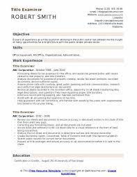 A cover letter is a document sent alongside your cv when applying for jobs. Title Examiner Resume Samples Qwikresume