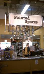 I Love This Display Because It S In A Hardware Store A Place That Doesn T Usually Lend Itself To Artful D Storing Paint Ace Hardware Store Retail Store Design