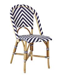 Chevron Riviera Side Chair Side Chairs Bistro Chairs Outdoor Patio Furniture Sets