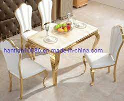 Ships free orders over $39. China Living Room Furniture Set Dining Table And Leather White Gold Dining Chair China Wedding Chair Stainless Steel Chair