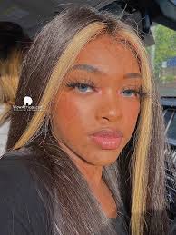 $342.39 88 review(s) 27% off. Silky Straight Blonde Streak Brazilian Hair 360 Wig Tlw504 Wowafrican Com