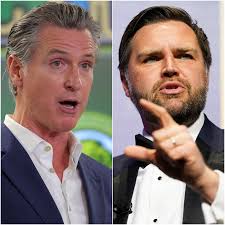 🚨 JUST IN: Gavin Newsom challenges JD Vance to a debate, ASAP. “Since  you're so eager to talk about me, how about saying it to my face?” “Let's  debate. Time and place?”