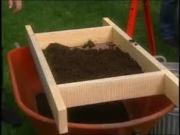 How To Make A Soil Sifter For Your Garden Cold Frame Edible School Yard Diy Garden Projects