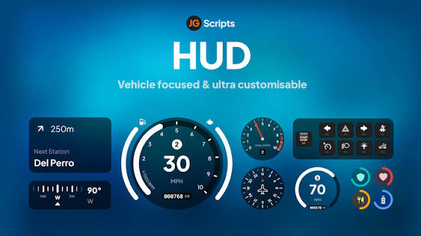 HUD | JG Scripts | QBCore, Qbox & ESX FiveM Scripts
