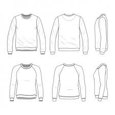 Practice drawing hoodies from different angles, and with different positions of the hood itself. Side Sweat Free Vector Eps Cdr Ai Svg Vector Illustration Graphic Art