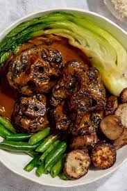 Oxtail Stew In Peanut Sauce Kare Kare Recipe Recipe Nyt Cooking Recipes Oxtail Stew