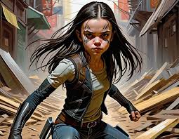 Dafne Keen as X-23 - Dafne Keen as X-23