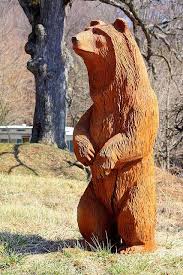 Chainsaw Carving Ideas Chainsaw Carving Simple Wood Carving Bear Carving