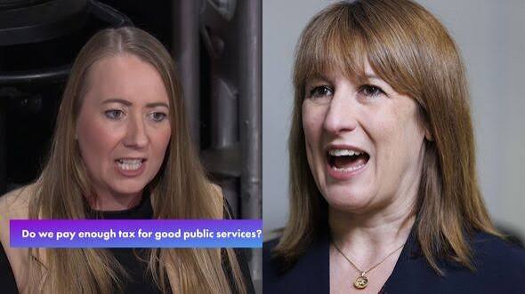Moment BBC QT audience member tears Rachel Reeves to shreds | Politics | News | Express.co.uk