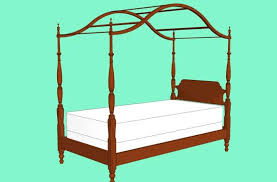 They include many pictures too. Canopy Bed Twin Size Free Woodworking Plan Com