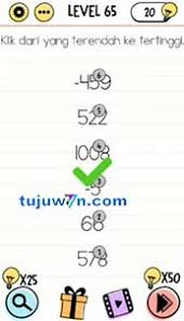 Berikut adalah kunci jawaban game asah otak brain test bahasa indonesia. Brain Test Level 61 62 63 64 65 66 67 68 69 70 Kunci Jawaban Brain Test Bahasa Indonesia Lengkap Tujuwan Com