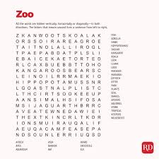 Your word search will include as many of your words as we can place, depending on the length of the words and the size of word search chosen. 26 Free Printable Word Search Puzzles Reader S Digest