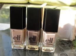 Elf's nail polishes are a little harder to find sold individually but i find you get the best bang for your buck when you purchase one of their nail polish sets, like elf's goody gum drop. Elf 3 Piece Nail Polish Set Nice And Natural Review