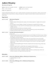 Browse our database of 1,500+ resume examples and samples written by real professionals who got hired by the world's top employers. Mechanical Engineer Resume Examples Template Guide