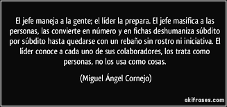 Mis mejores deseos para usted, apreciado líder, ha sido una valiosa influencia en mi vida y los mejores mensajes de feliz cumpleaños para mi jefe : El Jefe Maneja A La Gente El Lider La Prepara El Jefe