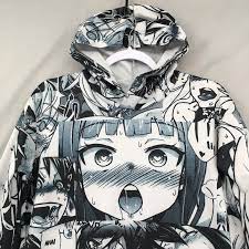 Anime ahegao hoodie