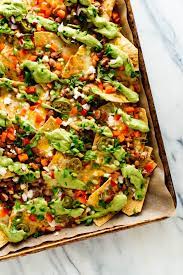 Loaded Veggie Nachos Recipe Cookie And Kate Recipe Veggie Nachos Recipe Vegetarian Nachos Vegetarian Nachos Recipe