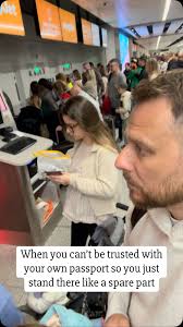 Anyone else not responsible enough to carry their own passport? , #jokes  #funny #relationships