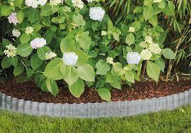 It should go about half. Corrugated Sheet Metal Lawn Edging Manufactum