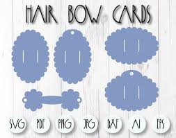 Bow Holder Svg Scalloped Card Template Hair Bow Display Svg Etsy In 2020 Hair Bow Display Bow Display Bow Holder