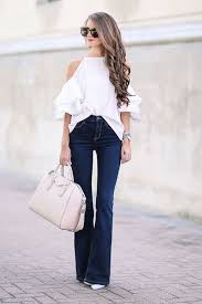 The Best Outfit Ideas Of The Week Be Daze Live Party Outfit Jeans White Cold Shoulder Top Outfit Cold Shoulder Top Outfit
