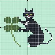 Patrick day cross stitch pattern pdf shamrock four leaf clover gift embroidery hand made irish. Happy St Patrick S Day Early Freebie From Niggy And Me Embroiderbee S Primary Hive