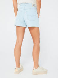Featherweight Denim Mom Short