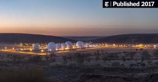 We thought we'd go and do some of them ourselves, you know, just to make sure. An American Spy Base Hidden In Australia S Outback The New York Times