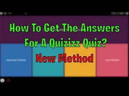 Learn more, quizziz answer hack > f12 chrome dev tool > console > copy paste. How To Hack Quizizz Answers 2021