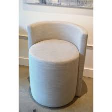 Bar stools & counter stools bar and counter stools are a great way to add functional seating and style to your space. Modern Custom Upholstered Swivel Bar Stool Chairish Upholstered Stool Bar Stools Swivel Bar Stools