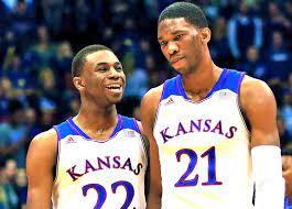 Meet Kansas Joel Embiid A Cameroon Native Blossoming Into A Top Nba Prospect Utah Jazz Kansas Basketball Kansas