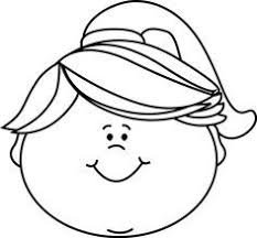 Black And White Boy Head Clipart Clip Art Black And White Clip Art Clip Art Borders Free Clip Art