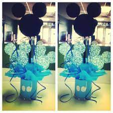 My Very First Baby Shower Mickey Centerpieces Decoracao Mickey Baby Festa Mickey E Minnie Aniversario Mickey