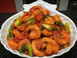 500 gr udang galah segar; Resep Udang Saus Tiram Pedas Sederhana Resep Masakan Indonesia Praktis