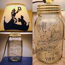 Rapunzel Mason Jar Charakter Lampe Einmachglaslampe Weckglas Diy Disney Dekorationen