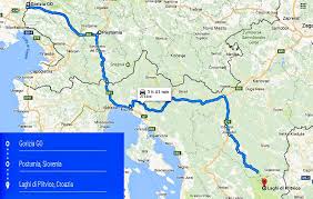Mappe satellitari e mappa stradali della croazia. Mappa Slovenia Croazia 2 Mille Nuovi Orizzonti