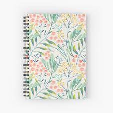 Free for commercial use no attribution required high quality images. Flower Spiral Notebooks Redbubble