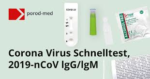 In den apotheken des nachbarlandes hat der kunde die wahl: Corona Virus Antikorper Schnelltest 2019 Ncov Igg Igm Porod Med Com