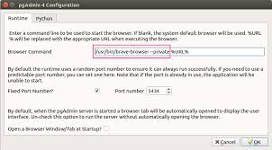 A desktop runtime written in nwjs allows it to run standalone for individual users. Server Pgadmin4 Doesn T Open The Correct Web Browser Ask Ubuntu