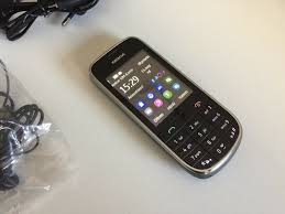 Nokia Asha 203 - Dunkelgrau (Ohne ...