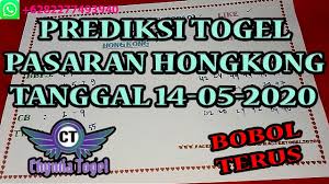 Prediksi Togel Hongkong Tanggal 14 Mei 2020 Youtube