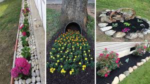48 Simple Easy And Cheap Diy Garden Landscaping Ideas Garden Ideas Garden Ideas Diy Cheap Diy Backyard Landscaping Diy Backyard