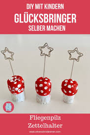 Glucksbringer Selber Machen Mit Kindern Mamablog Einer Schreit Immer Glucksbringer Selber Machen Basteln Silvester Neujahr Geschenk Basteln