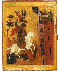 See more ideas about saint george and the dragon, orthodox icons, saint george. St George And The Dragon Ruzhnikov Russian Art Collection