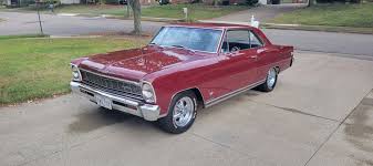 Image result for Regal Red 1965 Chevy II