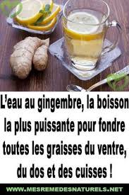 L Eau Au Gingembre La Boisson La Plus Puissante Pour Fondre Toutes Les Graisses Du Ventre Du Dos Et Des Cuisses Detox Health Health Fitness