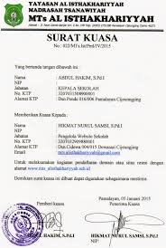 Ada banyak surat kuasa yang dipergunakan, seperti salah satu yang paling sering digunakan dalam urusan kuasa pengambilan uang tentu adalah pengambilan uang di bank, baik itu di bank bri. Contoh Surat Kuasa Kepala Sekolah Contoh Surat